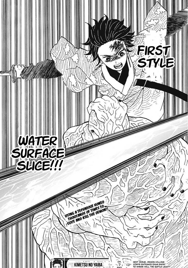 Demon Slayer, Kimetsu No Yaiba Chapter 7 - Page