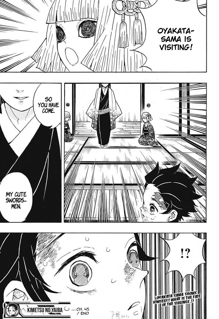 Demon Slayer, Kimetsu No Yaiba Chapter 45 - Page