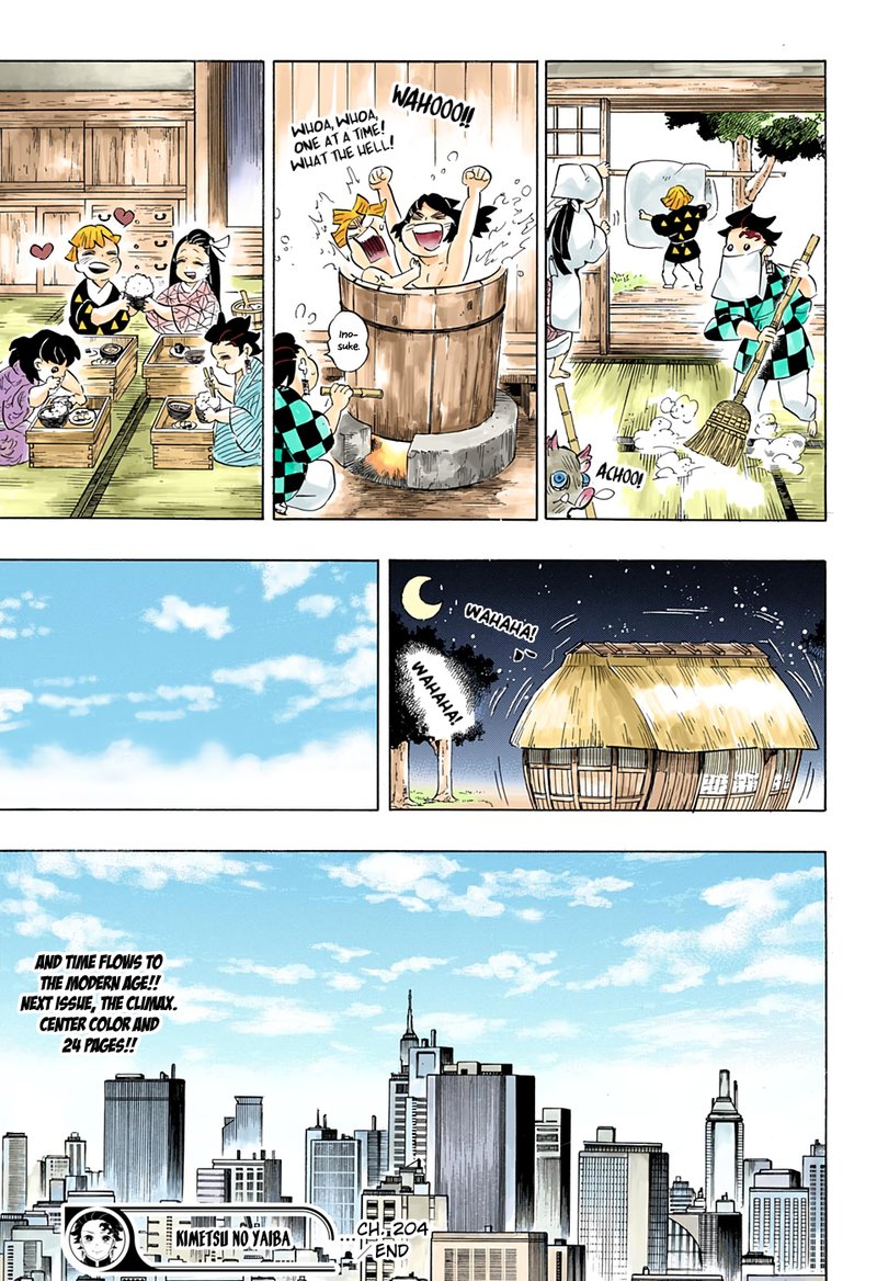 Demon Slayer, Kimetsu No Yaiba Chapter 204 - Page