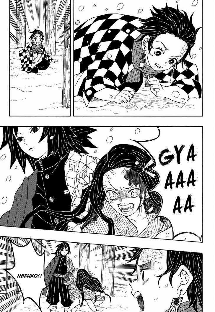 Demon Slayer, Kimetsu No Yaiba Chapter 1 - Page