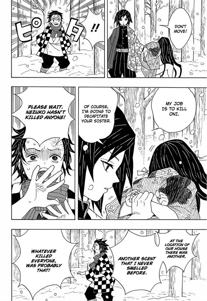 Demon Slayer, Kimetsu No Yaiba Chapter 1 - Page