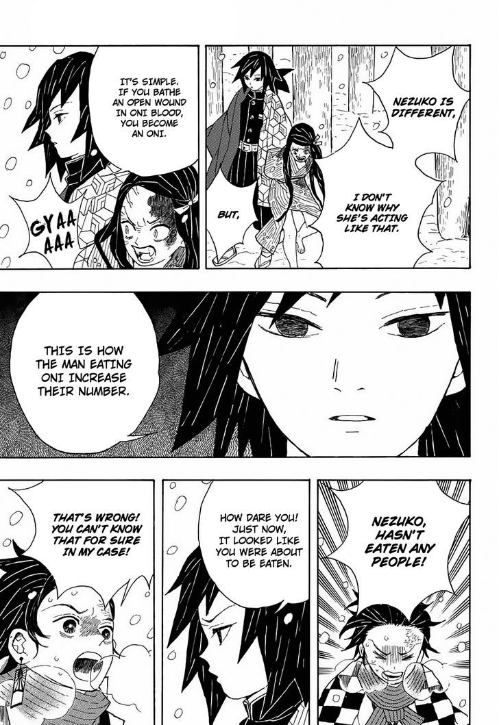 Demon Slayer, Kimetsu No Yaiba Chapter 1 - Page