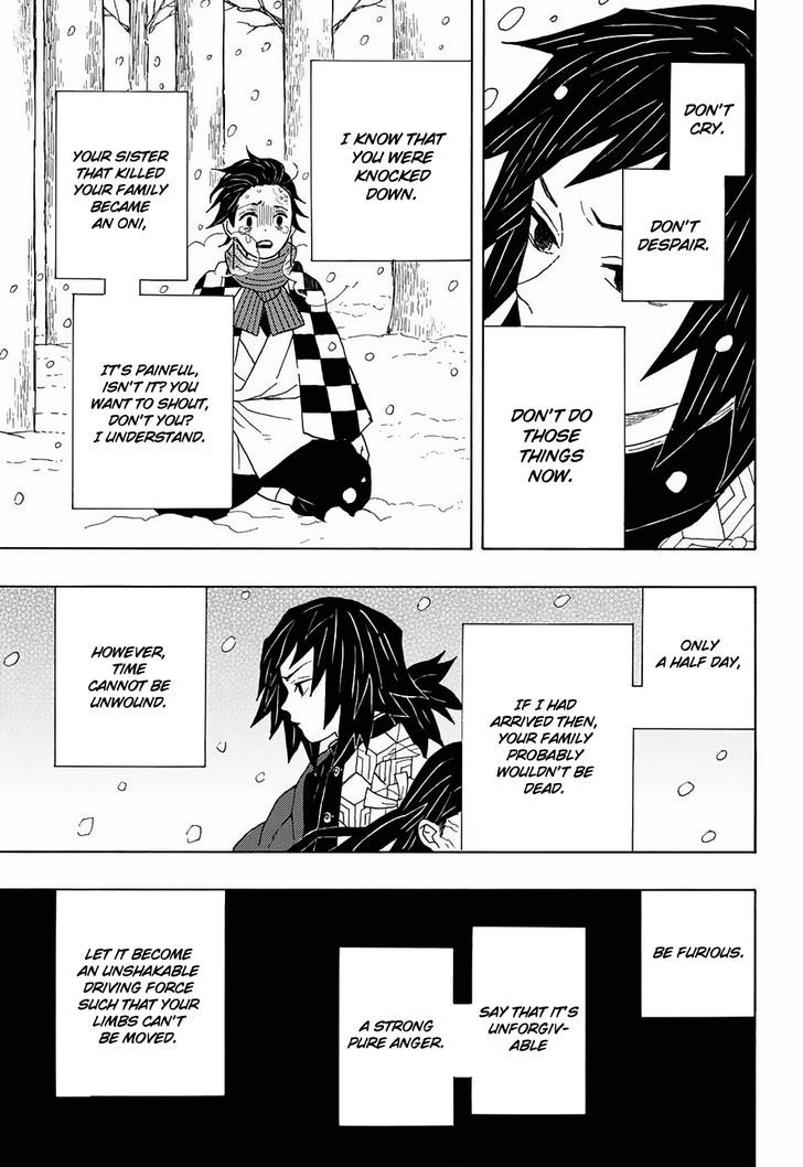 Demon Slayer, Kimetsu No Yaiba Chapter 1 - Page