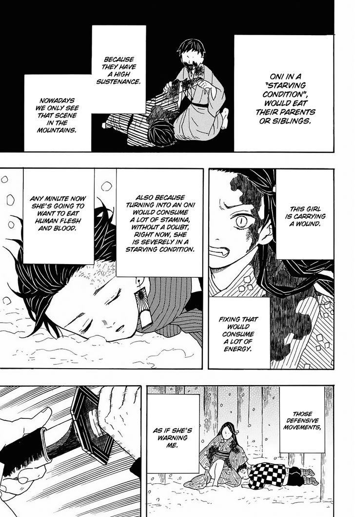 Demon Slayer, Kimetsu No Yaiba Chapter 1 - Page